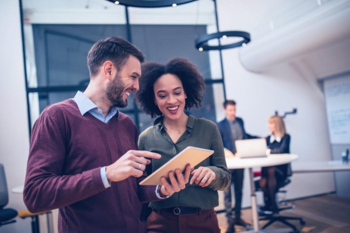 Espace d'apprentissage collaboratif moderne